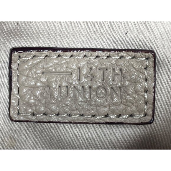 14Th And Union Women's Beige Shoulder Bag Sz M - Picture 8 of 11